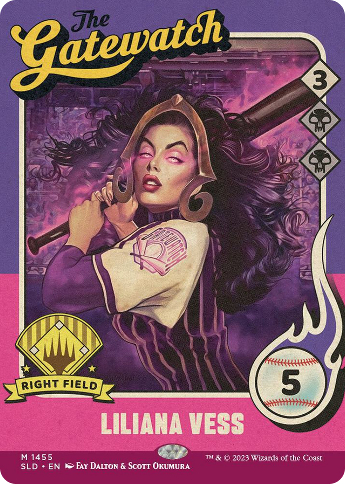Liliana Vess (1455) #1455 M - Secret Lair Drop Series Pokemon card