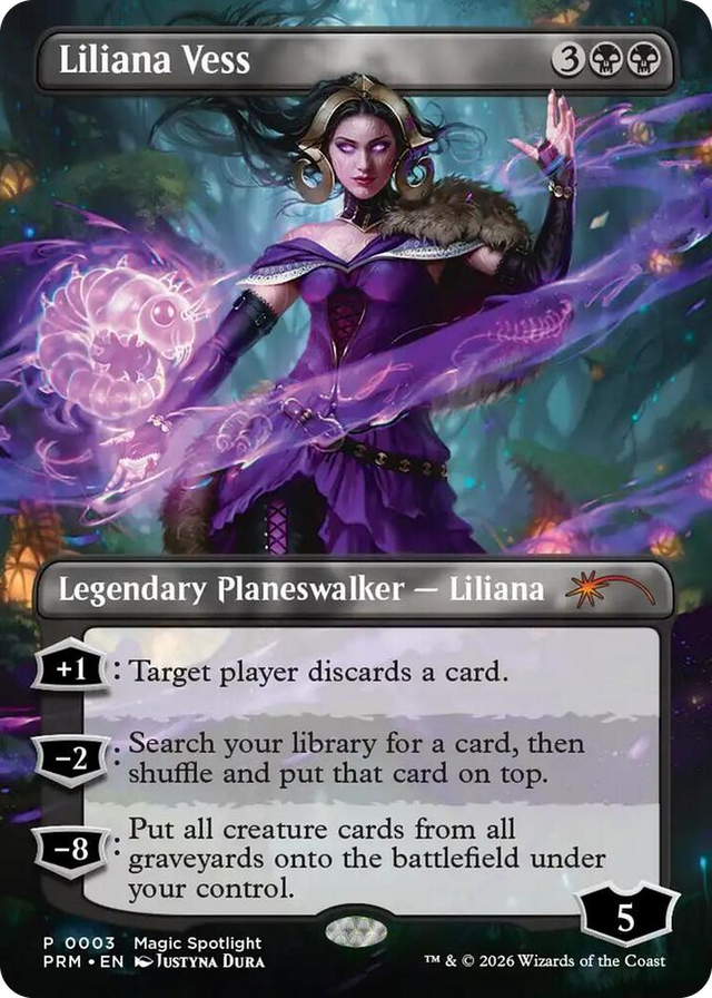0003 Liliana Vess (Borderless) P Unique and Miscellaneous Promos