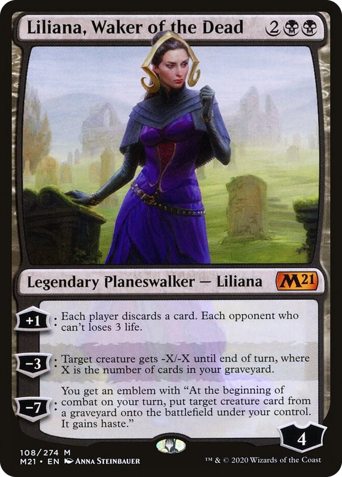 0108 Liliana, Waker of the Dead M Core Set 2021