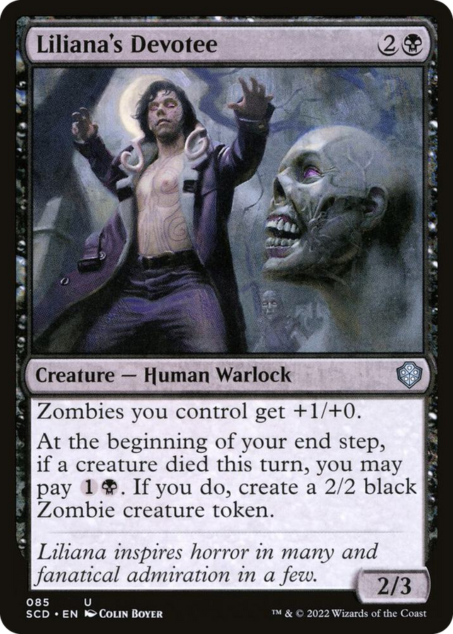 0085 Liliana's Devotee U Starter Commander Decks