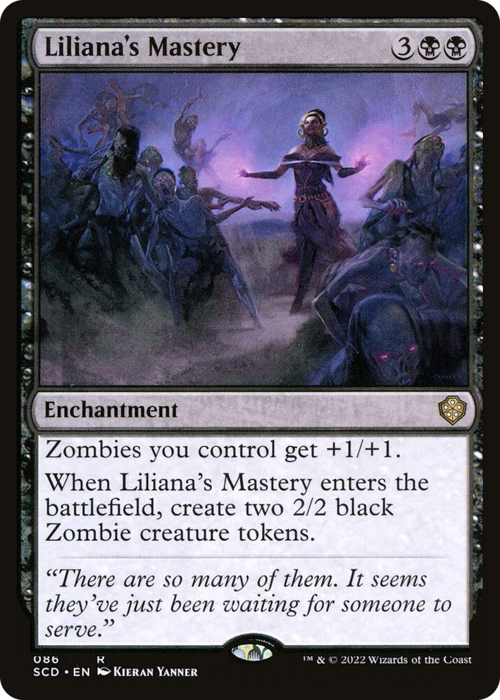 0086 Liliana's Mastery R Starter Commander Decks