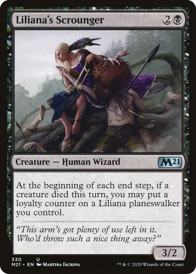 0330 Liliana's Scrounger U Core Set 2021