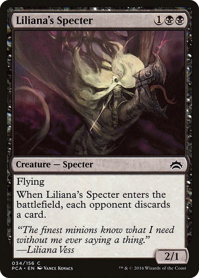 0034 Liliana's Specter C Planechase Anthology
