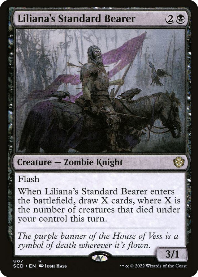 0087 Liliana's Standard Bearer R Starter Commander Decks