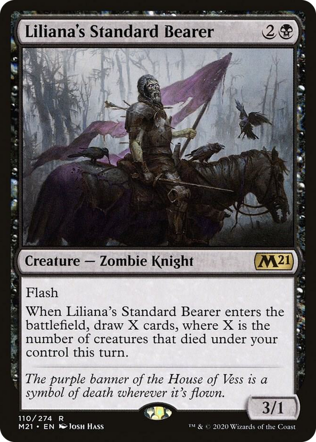 0110 Liliana's Standard Bearer R Core Set 2021