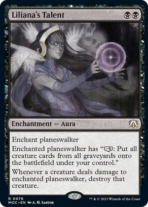 0076 Liliana's Talent R Commander: March of the Machine