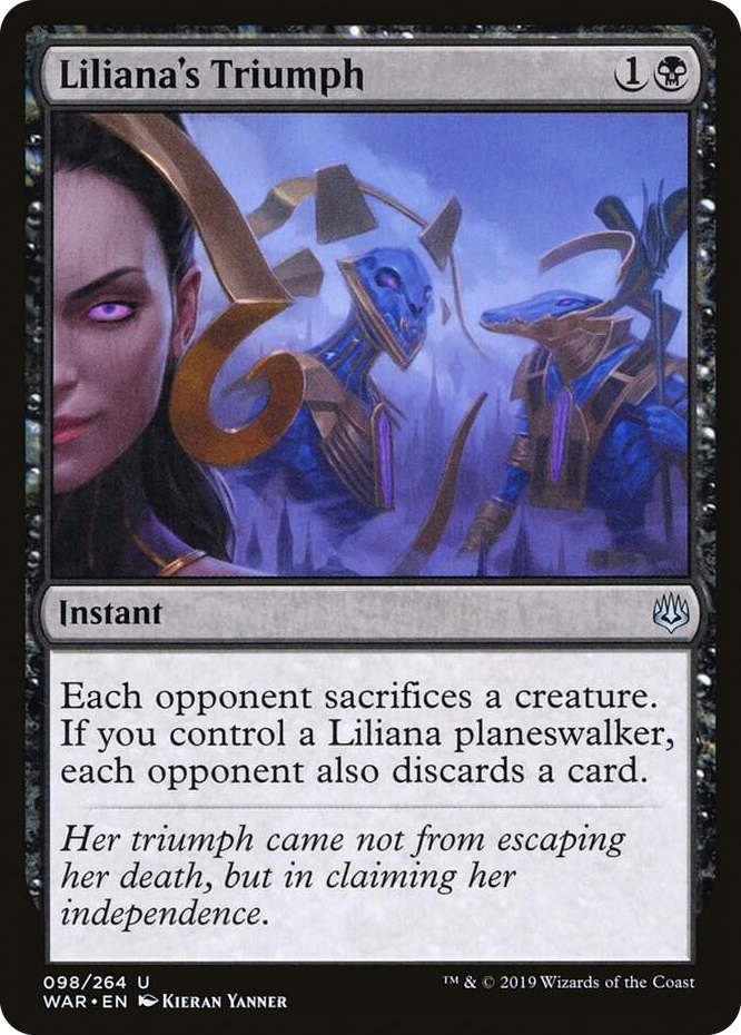 0098 Liliana's Triumph U War of the Spark