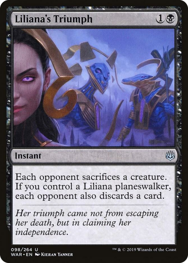 0098 Liliana's Triumph U War of the Spark