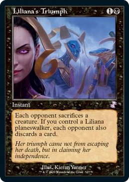 0327 Liliana's Triumph S Time Spiral: Remastered