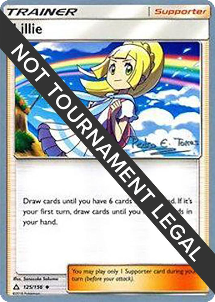 0125 Lillie - 2018 (Pedro Eugenio Torres) Uncommon World Championship Decks