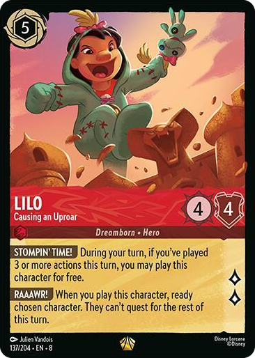 0137 Lilo - Causing an Uproar Legendary Reign of Jafar