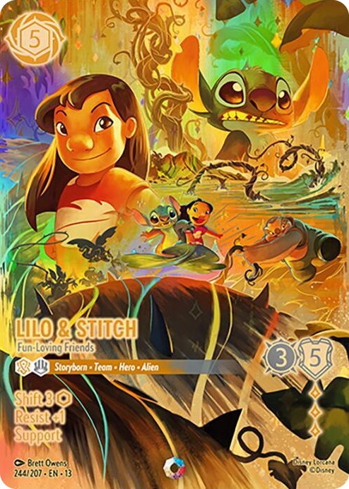 0244 Lilo & Stitch - Fun-Loving Friends (Iconic) Iconic Attack of the Vine!