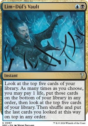 0087 Lim-Dul's Vault (White Border) U Mystery Booster 2