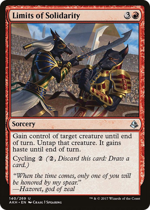 0140 Limits of Solidarity U Amonkhet