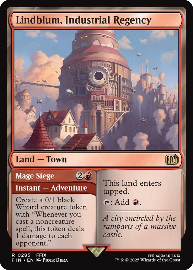 0285 Lindblum, Industrial Regency R FINAL FANTASY