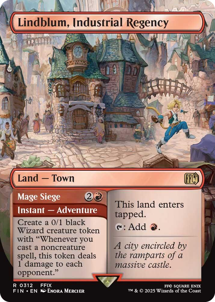 0312 Lindblum, Industrial Regency (Borderless) R FINAL FANTASY