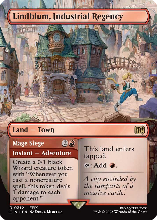 0312 Lindblum, Industrial Regency (Borderless) R FINAL FANTASY