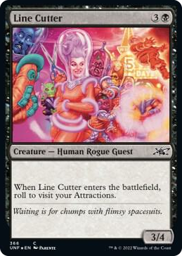 0366 Line Cutter (Galaxy Foil) C Unfinity