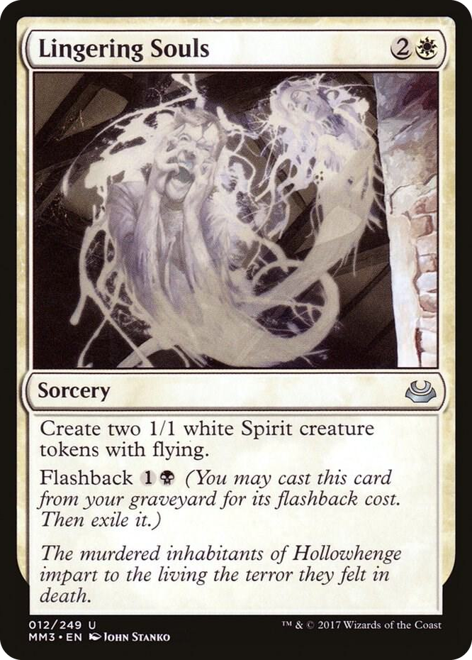 Lingering Souls #12 U - Modern Masters 2017 Pokemon card