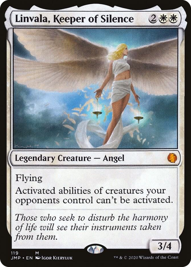 0119 Linvala, Keeper of Silence M Jumpstart