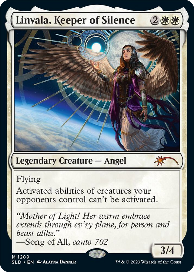 1289 Linvala, Keeper of Silence M Secret Lair Drop Series