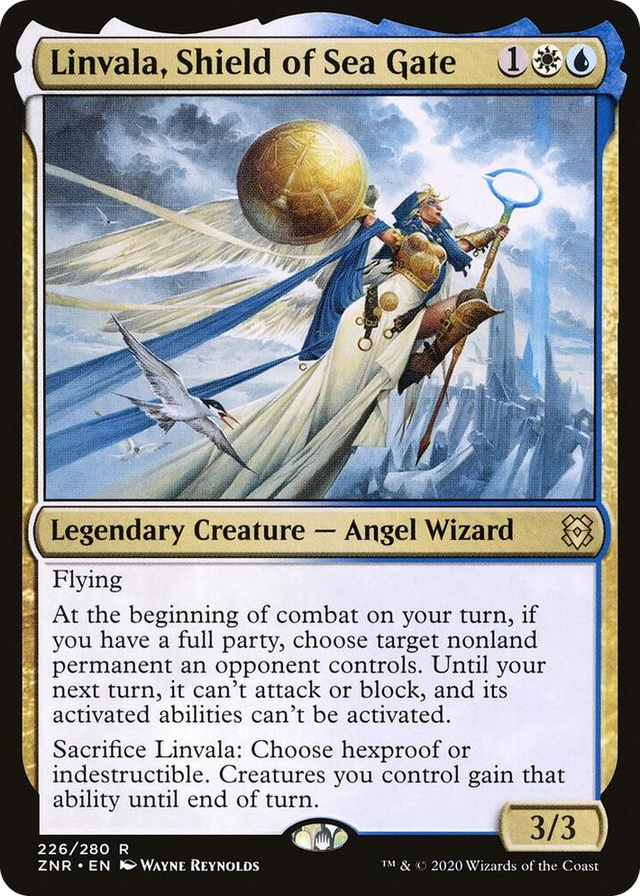 0226 Linvala, Shield of Sea Gate R Zendikar Rising