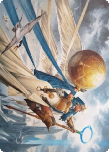 0077 Linvala, Shield of Sea Gate Art Card S Art Series: Zendikar Rising