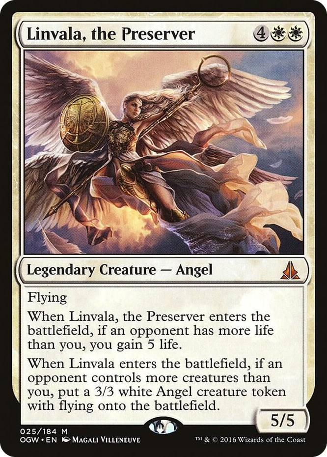 Linvala, the Preserver #25 M - Oath of the Gatewatch Pokemon card