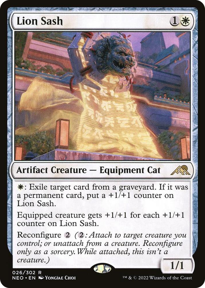0026 Lion Sash R Kamigawa: Neon Dynasty
