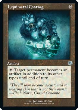 0028 Liquimetal Coating U The Brothers' War: Retro Frame Artifacts