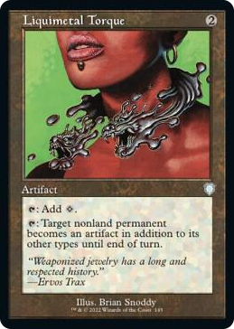 0145 Liquimetal Torque (Retro Frame) U Commander: The Brothers' War