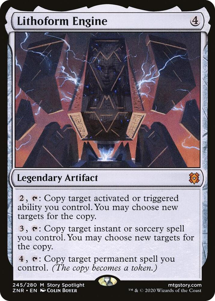 0245 Lithoform Engine M Zendikar Rising