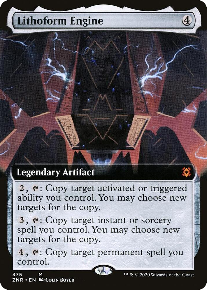 0375 Lithoform Engine (Extended Art) M Zendikar Rising