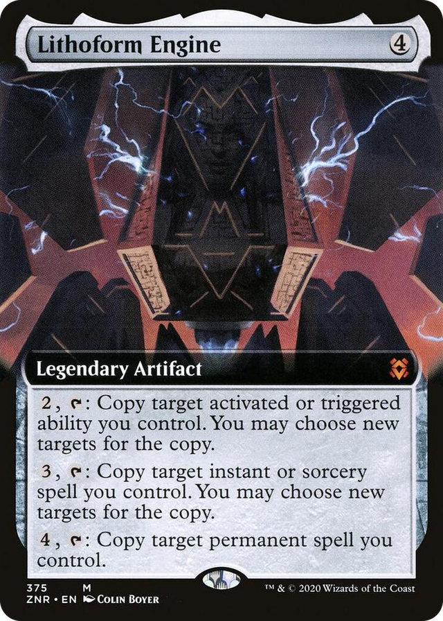 0375 Lithoform Engine (Extended Art) M Zendikar Rising