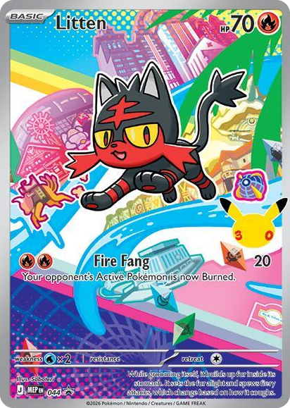 0044 Litten - 044 Promo Mega Evolution Promo