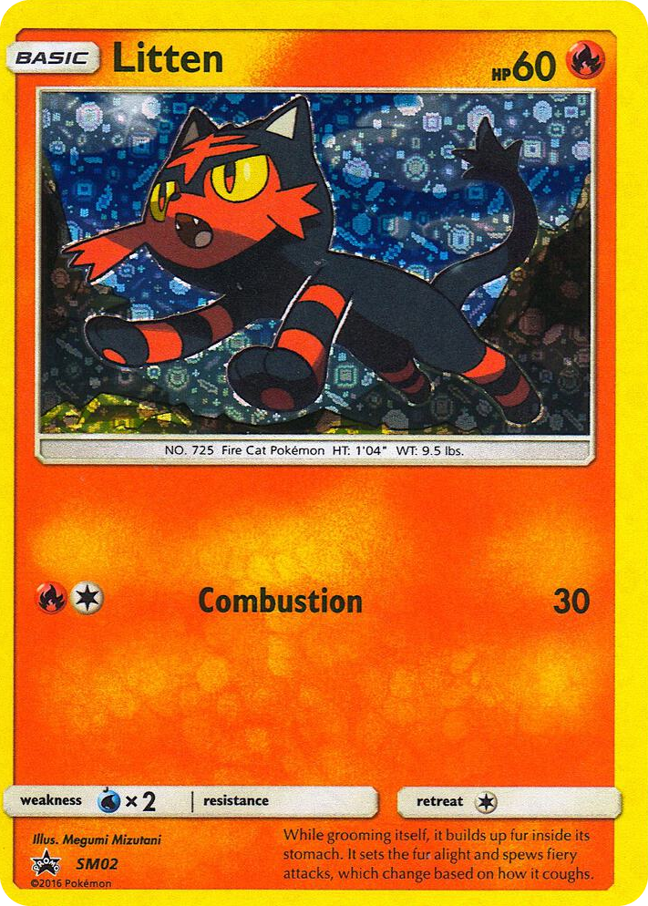 SM002 Litten - SM02 (General Mills Promo) Promo Miscellaneous Cards & Products
