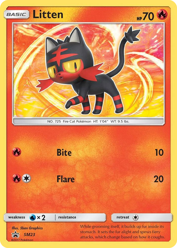 SM023 Litten - SM23 Promo SM Promos