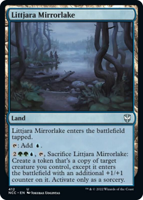 0412 Littjara Mirrorlake U Commander: Streets of New Capenna