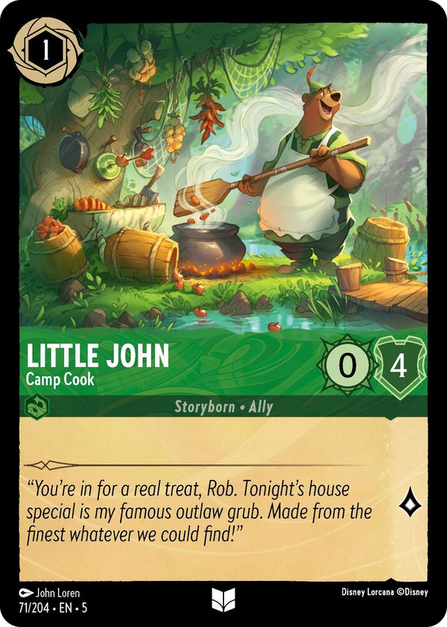 0071 Little John - Camp Cook Uncommon Shimmering Skies