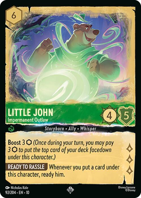 0092 Little John - Impermanent Outlaw Super Rare Whispers in the Well