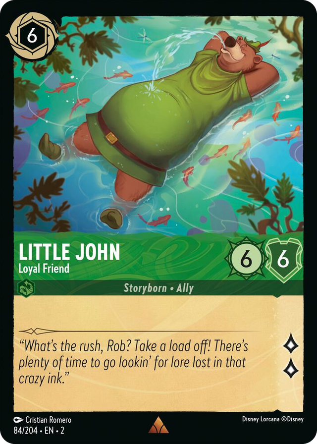 0084 Little John - Loyal Friend Rare Rise of the Floodborn