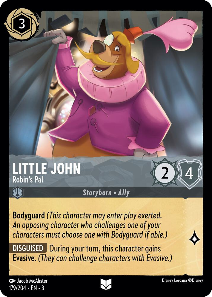 0179 Little John - Robin's Pal Uncommon Into the Inklands
