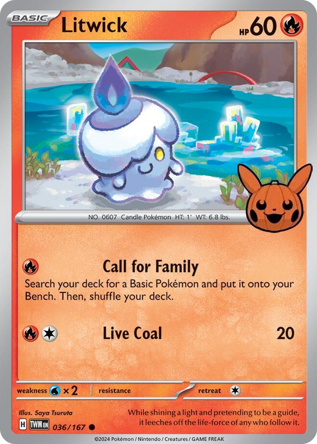 0036 Litwick Common Trick or Trade BOOster Bundle 2024