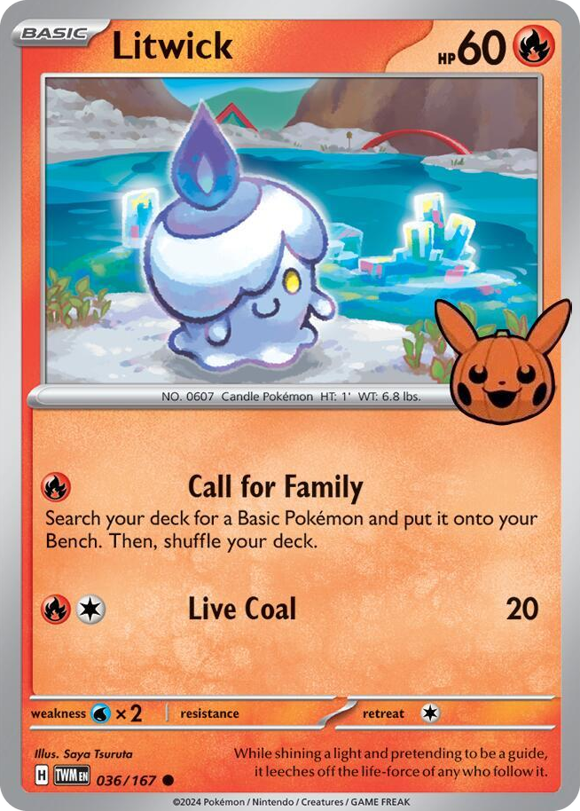 0036 Litwick Common Trick or Trade BOOster Bundle 2024