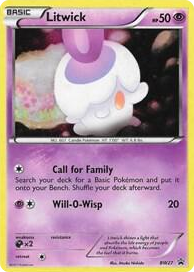 BW027 Litwick - BW27 Promo Black and White Promos