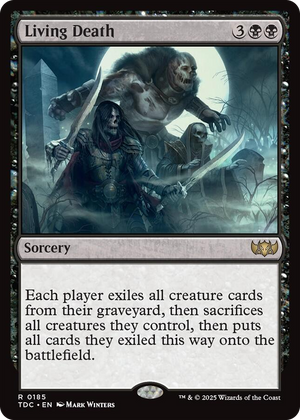 0185 Living Death R Commander: Tarkir: Dragonstorm