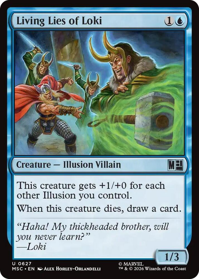 0627 Living Lies of Loki U Commander: Marvel Super Heroes