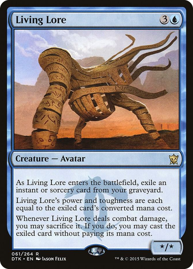 0061 Living Lore R Dragons of Tarkir