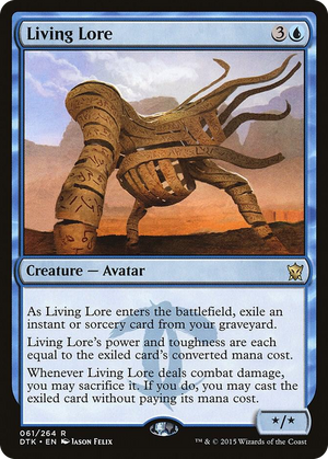 0061 Living Lore R Dragons of Tarkir