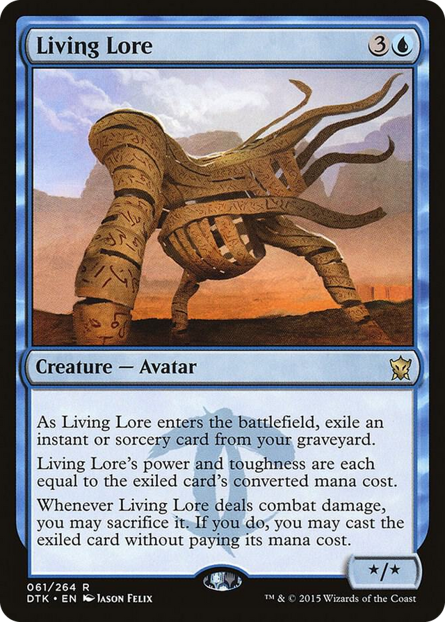 0061 Living Lore R Dragons of Tarkir